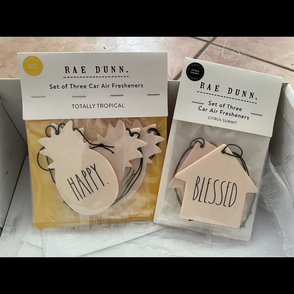 2 sets of RAE DUNN fresheners